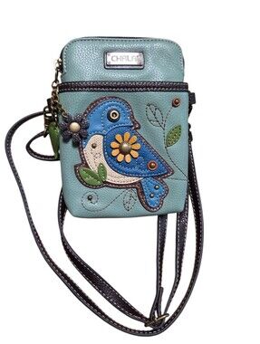 Chala Blue Bird Cellphone Crossbody
